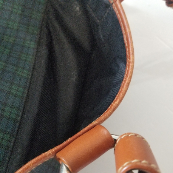 Vintage Ralph Lauren Plaid Barrel Purse - Picture 9 of 16